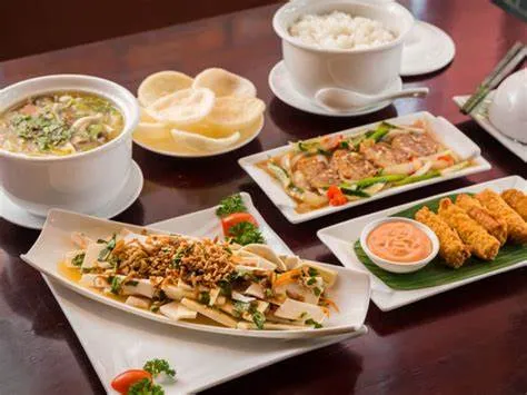Nhà hàng chay hiện đại