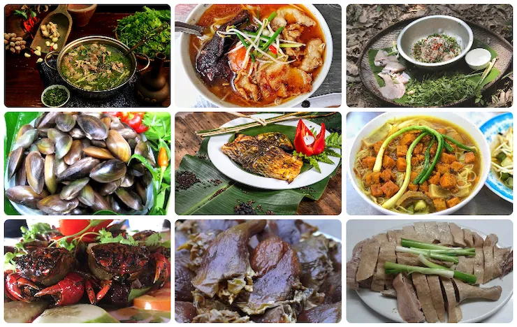 Món ăn mới lạ nhà hàng