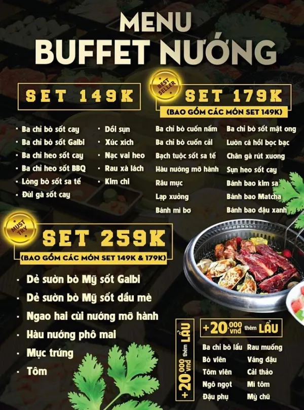 Thực đơn nhà hàng đặc sắc